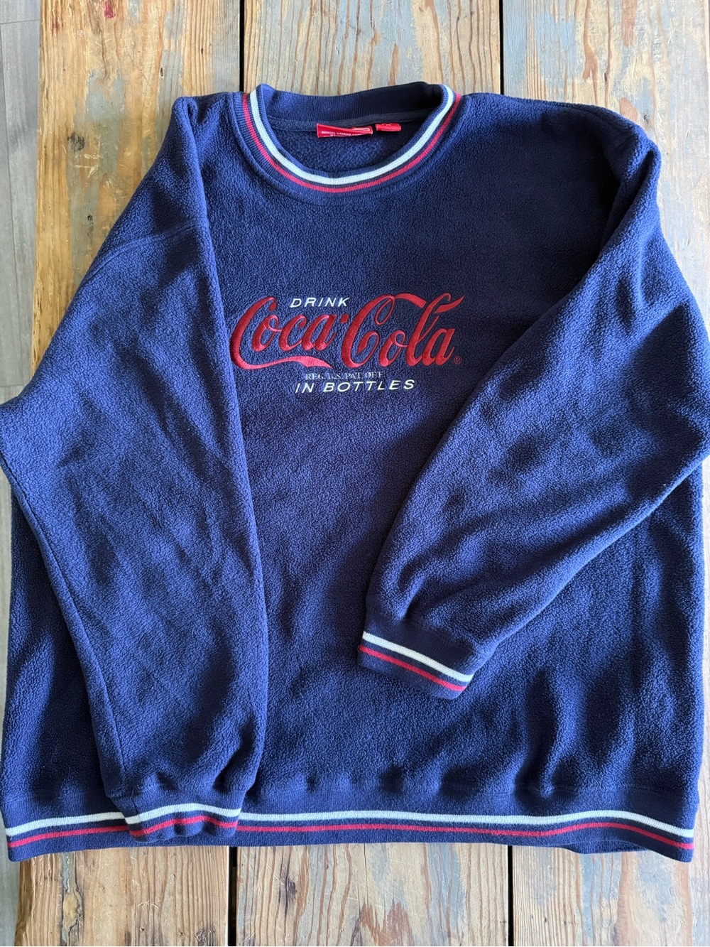 Coca Cola Navy Crewneck Sweatshirt